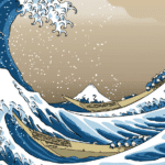 La Grande Vague de Kanagawa - Hokusai