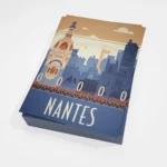 Carte postale Nantes rétro
