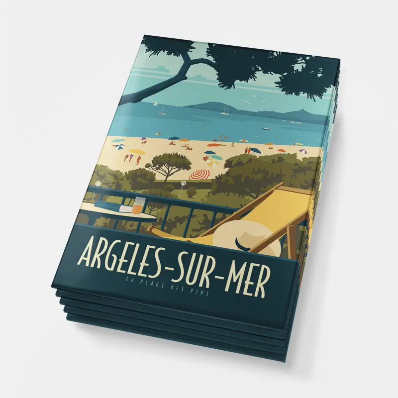 argelès sur mer Magnets Argelès-sur-mer – Image 1