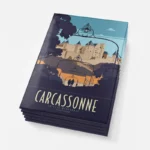 Magnets featuring Carcassonne la cité design, main product image.