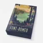 Magnets Font-Romeu été Les Bouillouses scenic souvenir