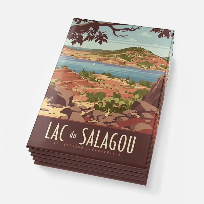magnets lac du salagou Magnets Lac du Salagou â Image 1