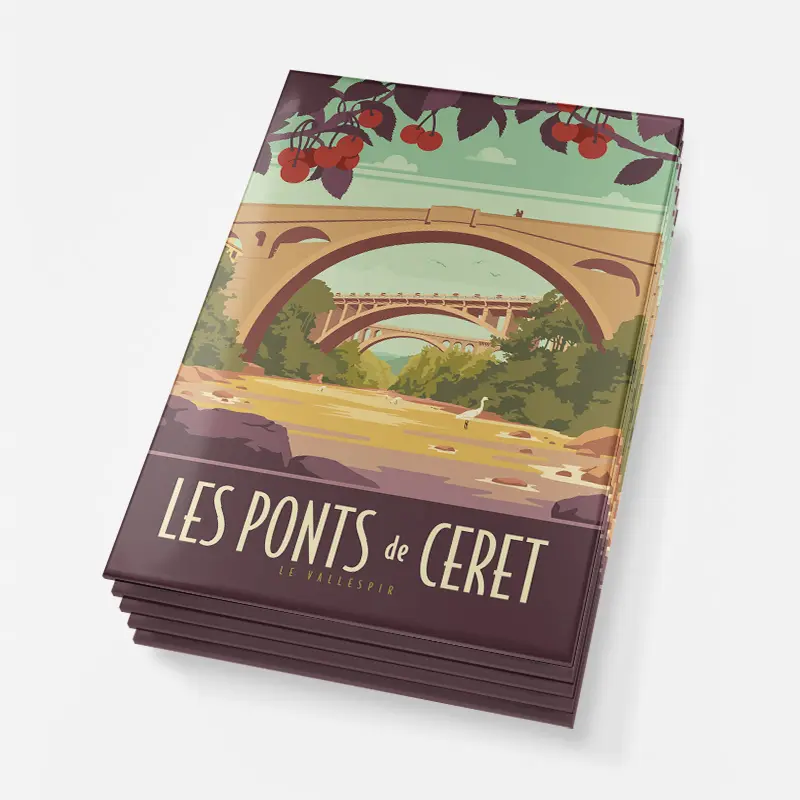 magnets les ponts de ceret Magnets Céret les ponts – Image 1