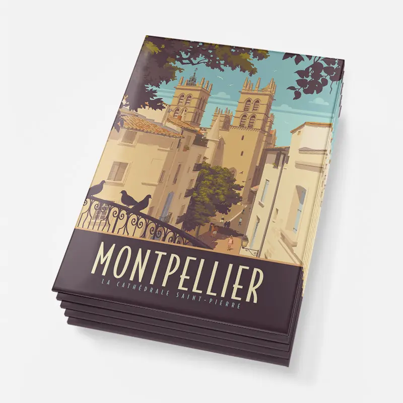 magnets montpellier cathedrale Magnets Montpellier Cathédrale – Image 1