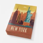 Magnets New York retro