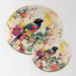 Plaque déco. oiseau #4